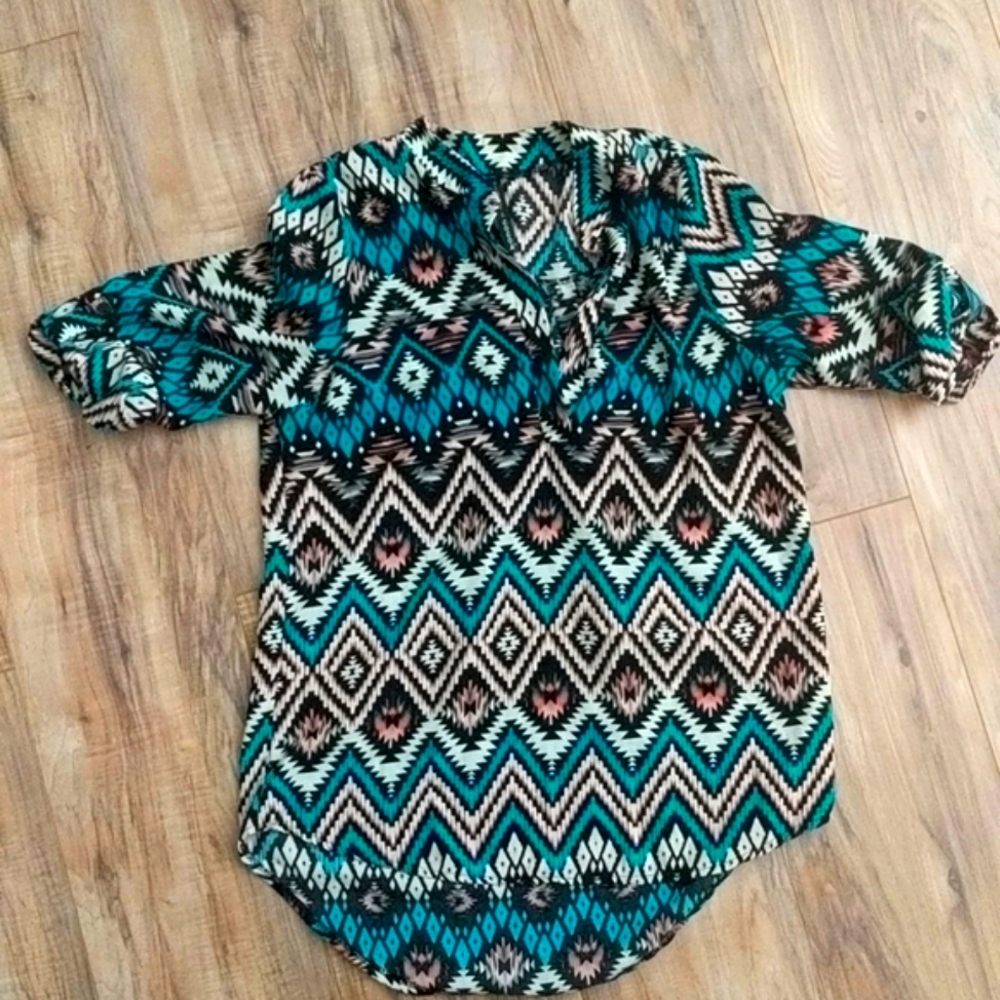 Fun printed Tunic